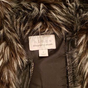 Hinge Faux Fur Vest